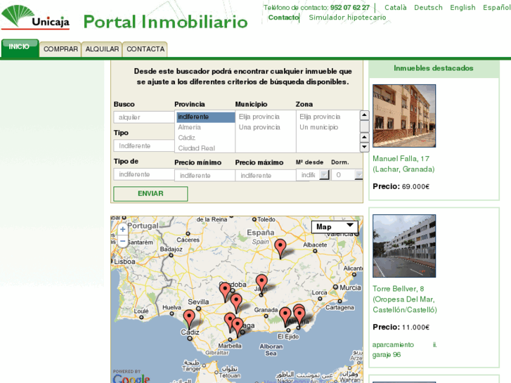 www.uninmobiliaria.es