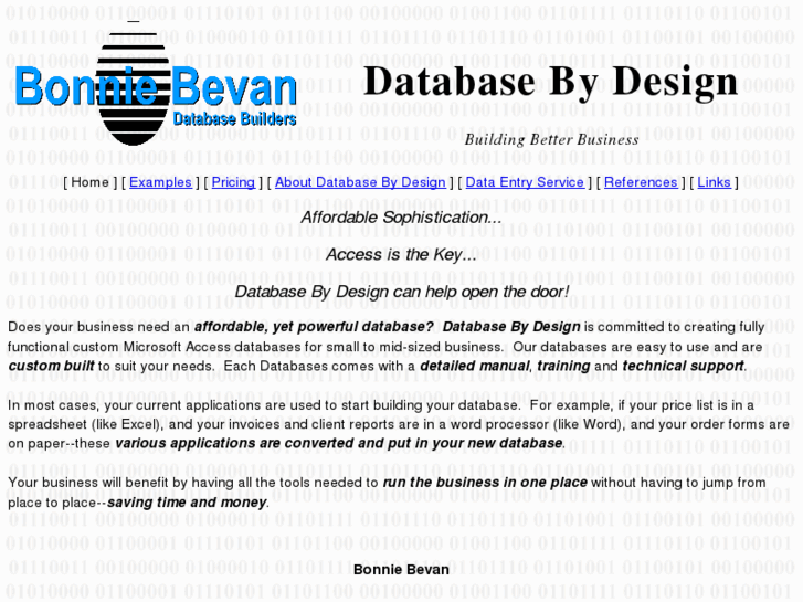 www.databasebydesign.net