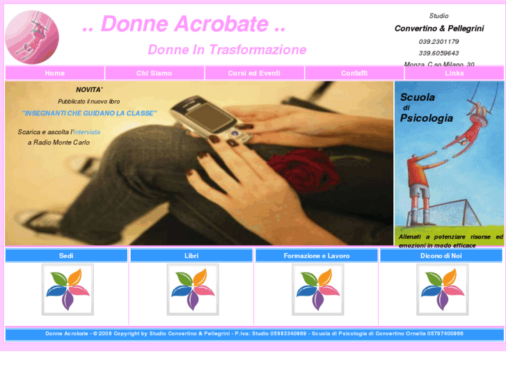 www.donneacrobate.it