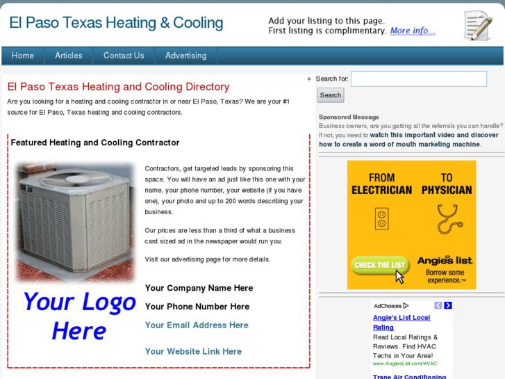 www.elpasoheatingandcooling.com