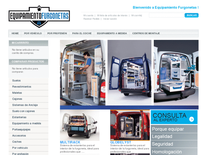 www.equipamientofurgonetas.com