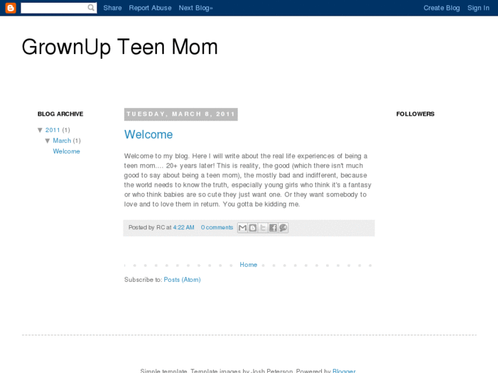 www.grownupteenmom.com