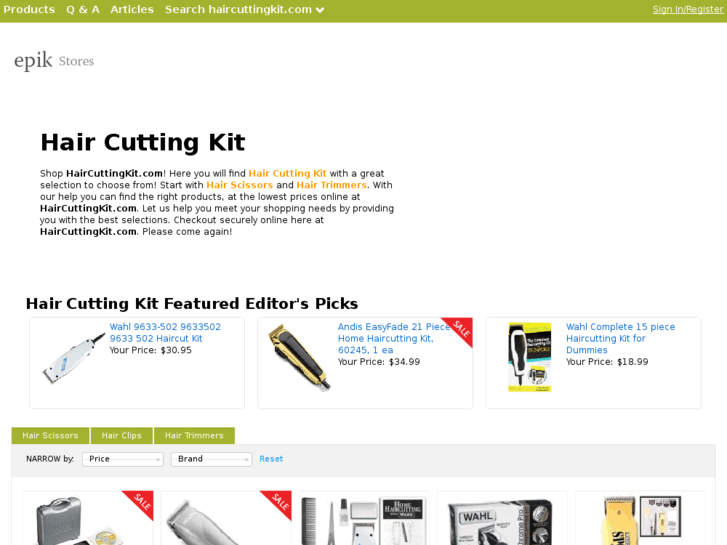 www.haircuttingkit.com