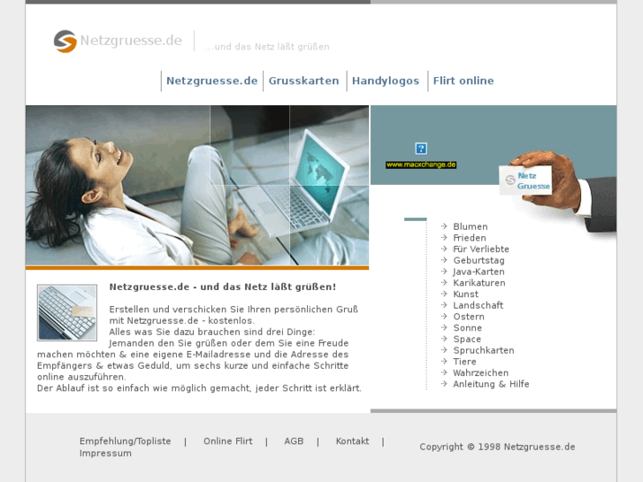 www.netzgruesse.de