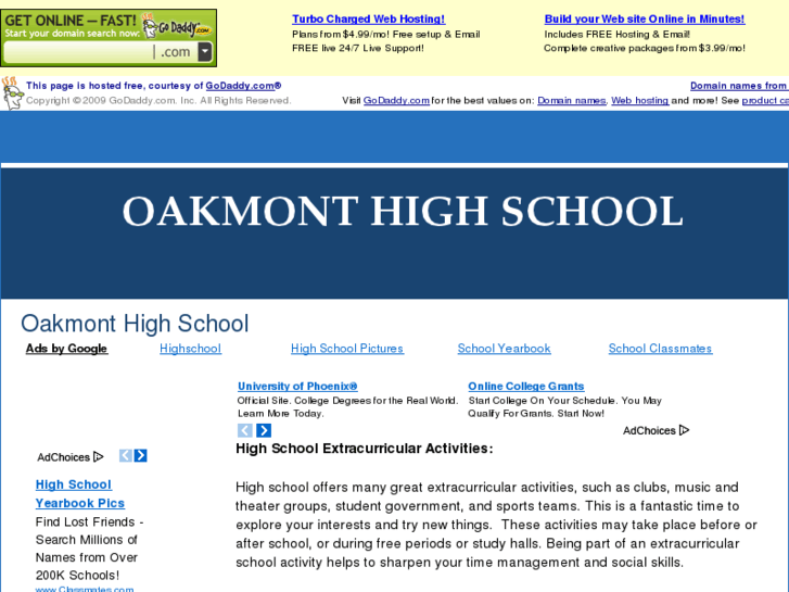 www.oakmonthighschool.com