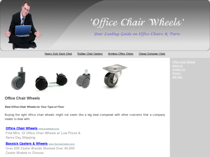 www.officechairwheelscenter.com