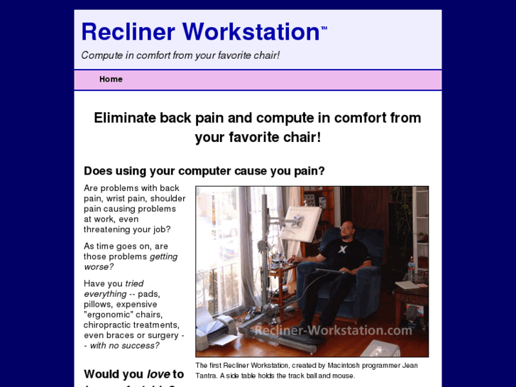 www.recliner-workstation.com