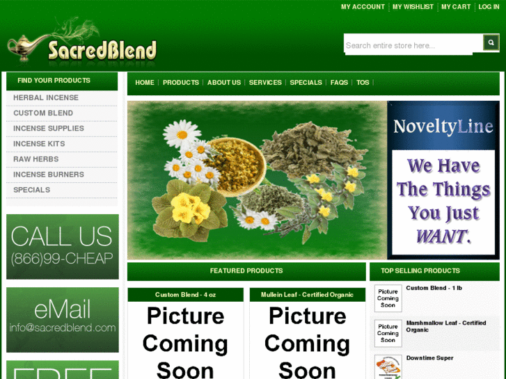 www.sacredblend.com