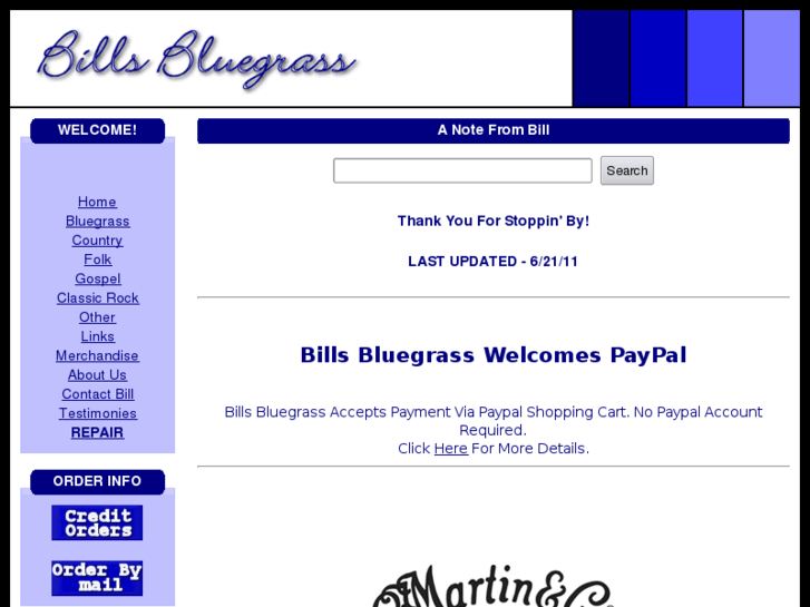 www.billsbluegrass.com