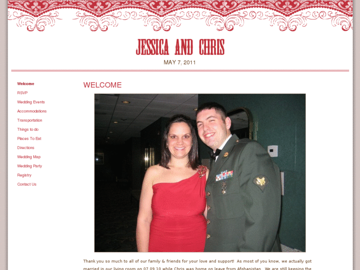 www.chrisandjesswedding.com