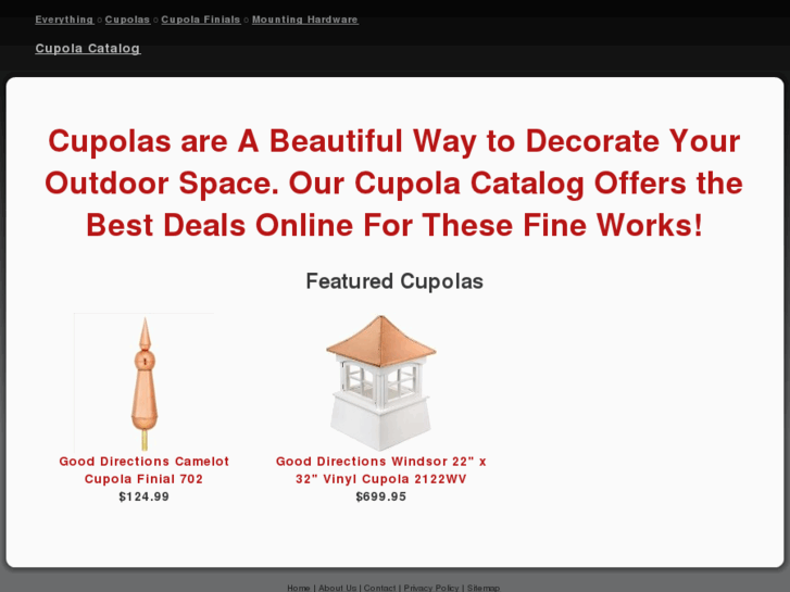 www.cupolacatalog.com