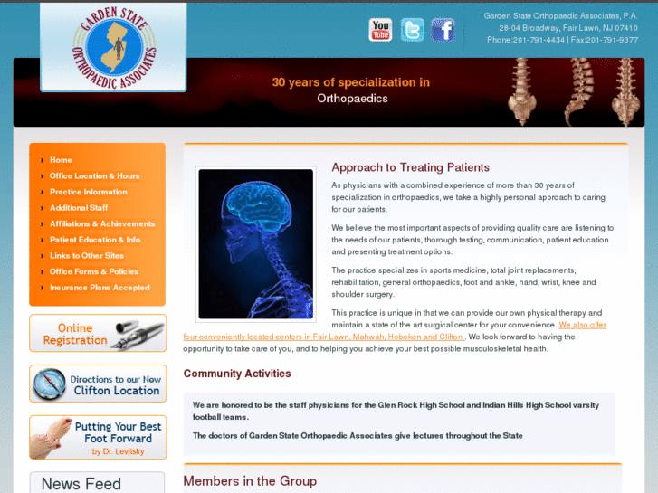 www.gardenstateortho.com
