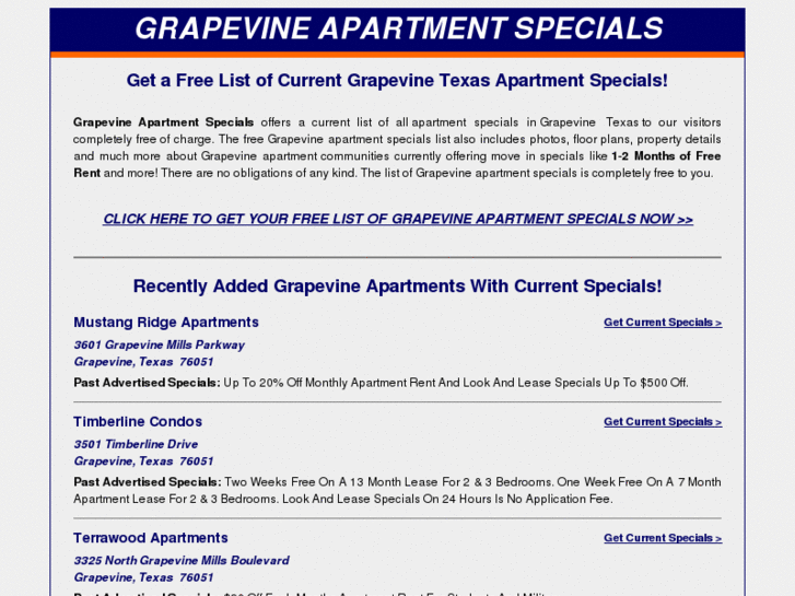 www.grapevine-apartment-specials.info