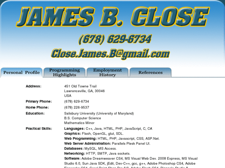 www.jamesbclose.com