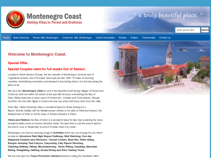 www.montenegrocoast.co.uk