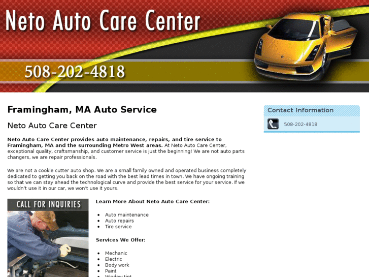 www.netoautocarecenter.com