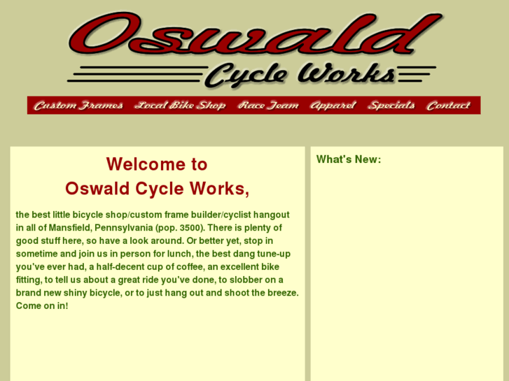 www.oswaldcycleworks.com