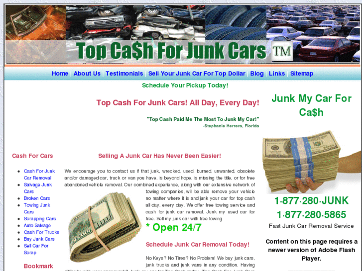 www.sellmyjunkcarforcash.com