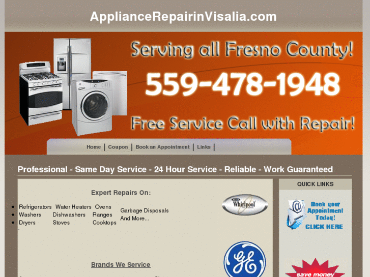 www.appliancerepairinvisalia.com