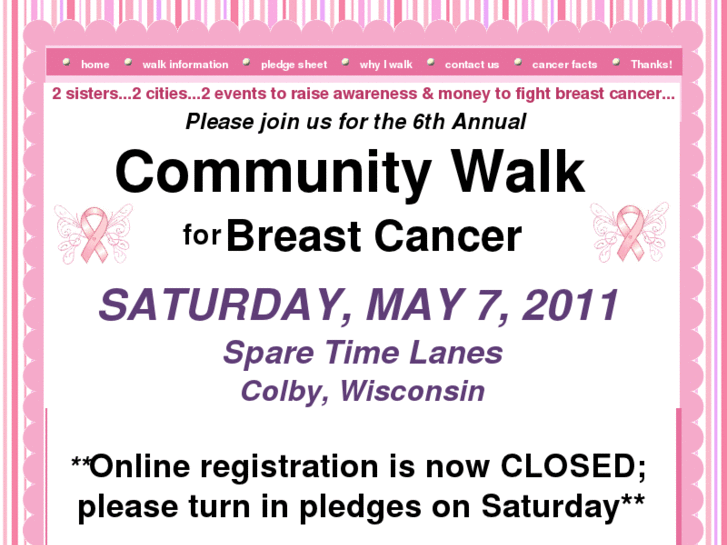 www.communitywalkforbreastcancer.org