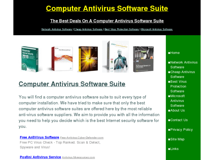 www.computerantivirussoftwaresuite.com