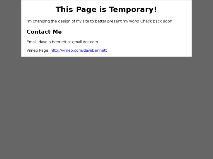 www.davebennettrwu.com