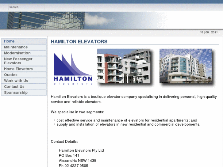 www.hamiltonelevators.com