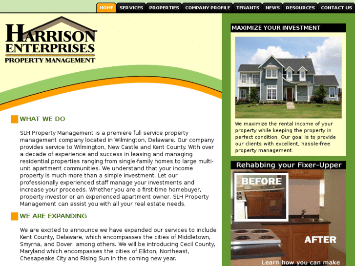 www.harrisonpropertiesde.com