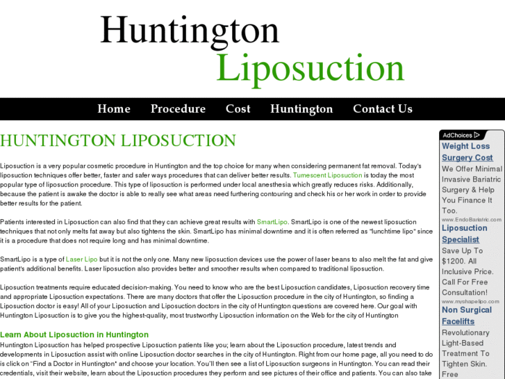 www.huntingtonliposuction.com