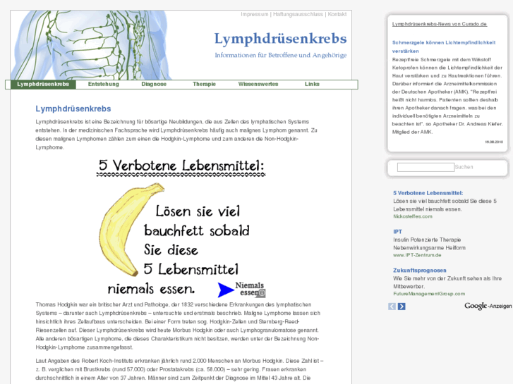 www.lymphdruesenkrebs.com