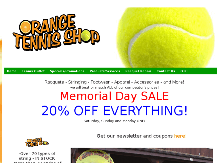 www.orangetennisshop.com