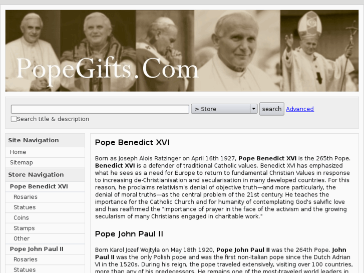 www.popegifts.com