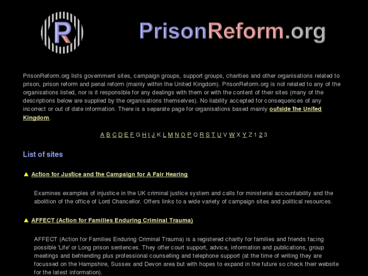 www.prisonreform.org