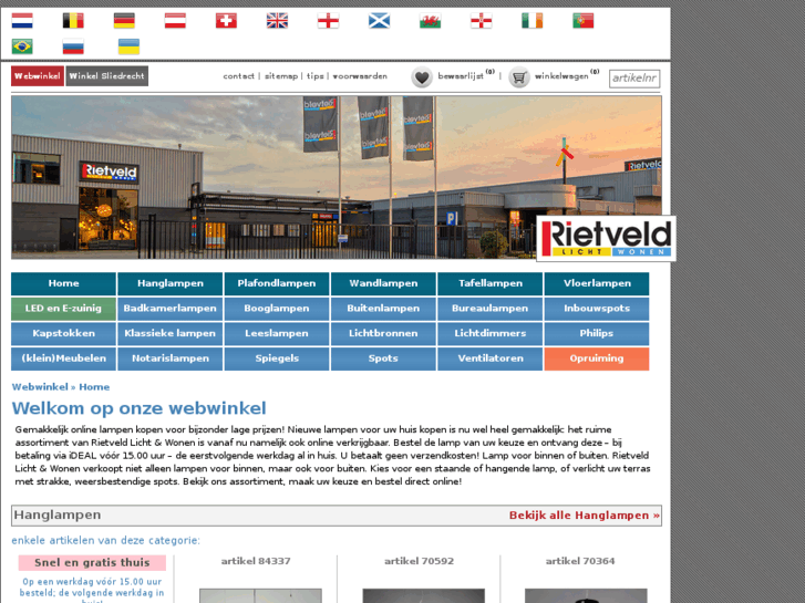 www.rietveldlicht.nl