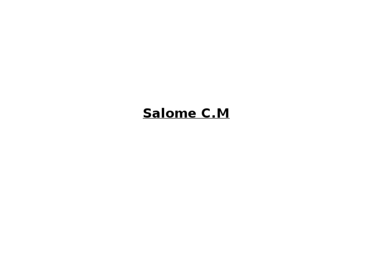 www.salome-cm.com