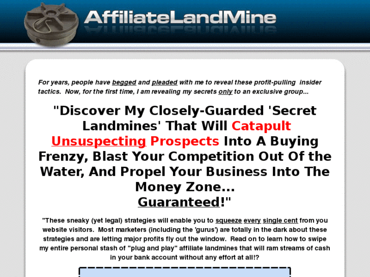 www.secretlandmines.com