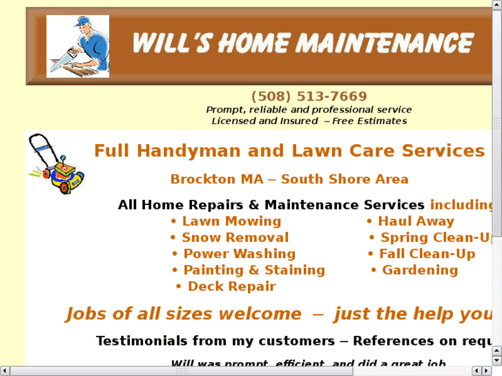 www.willshomemaintenance.com