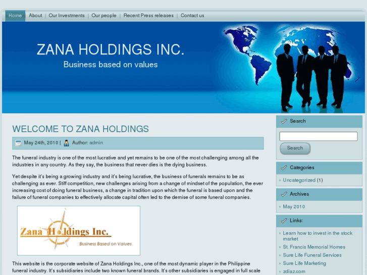 www.zanaholdings.com