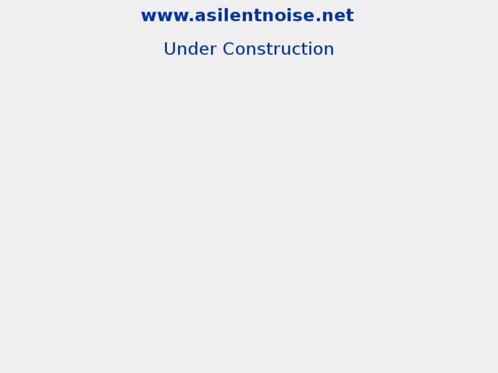 www.asilentnoise.net