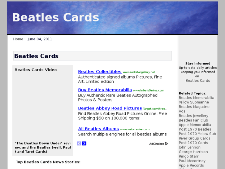 www.beatlescards.com