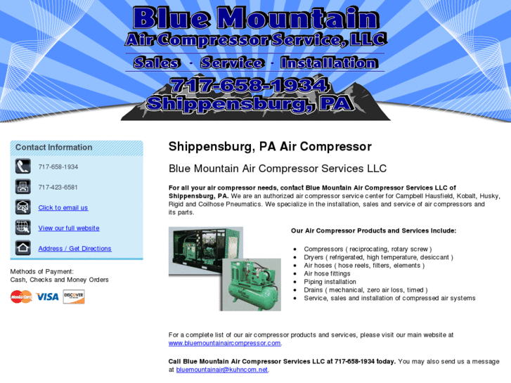 www.bluemountainaircompressorservice.com