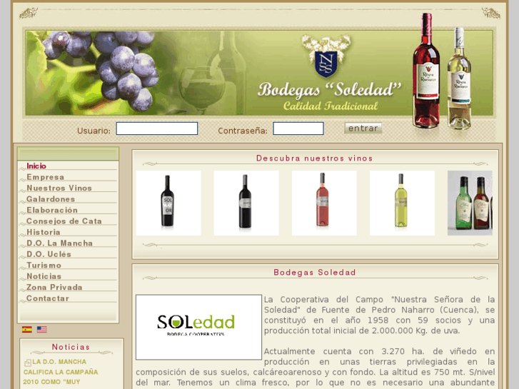 www.bodegasoledad.com