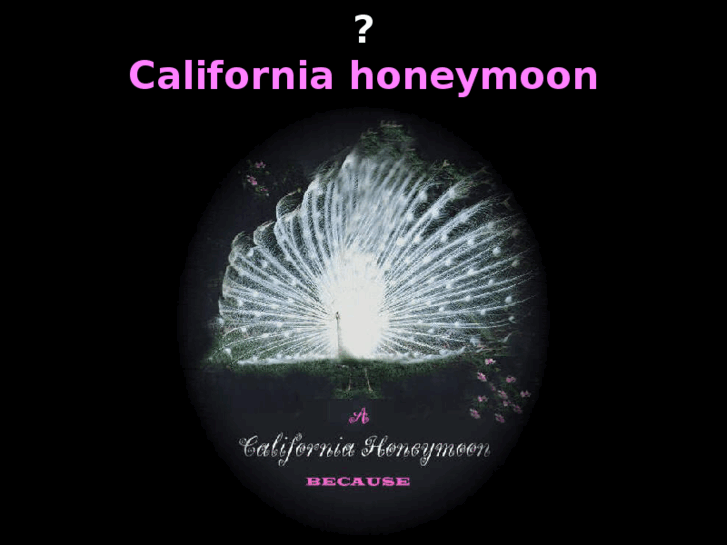 www.california-honeymoon.com