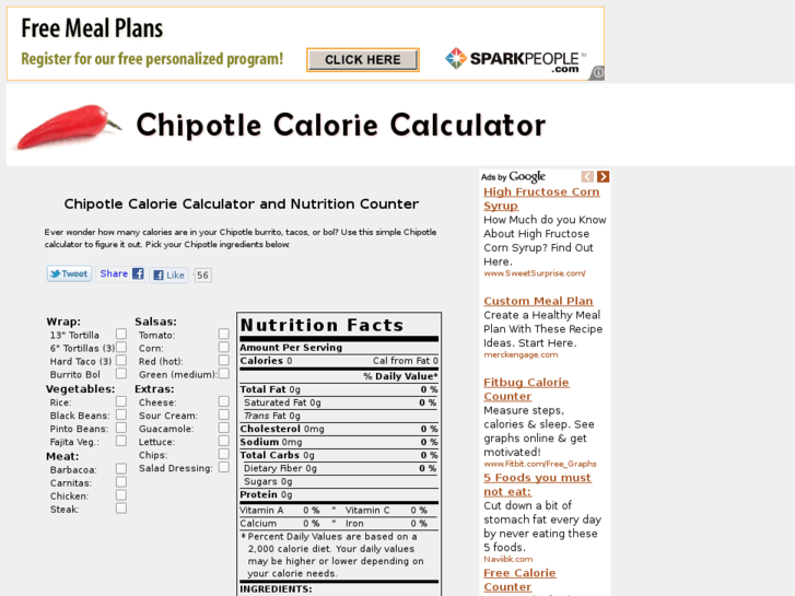 www.chipotlecaloriecalculator.com