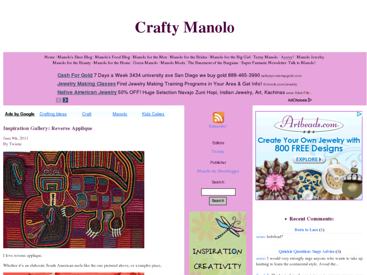 www.craftymanolo.com