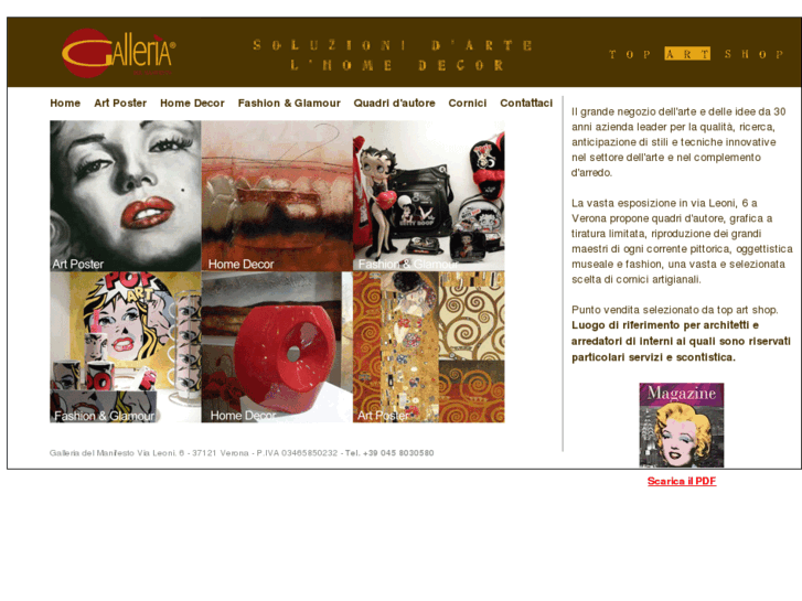 www.galleriadelmanifesto.com