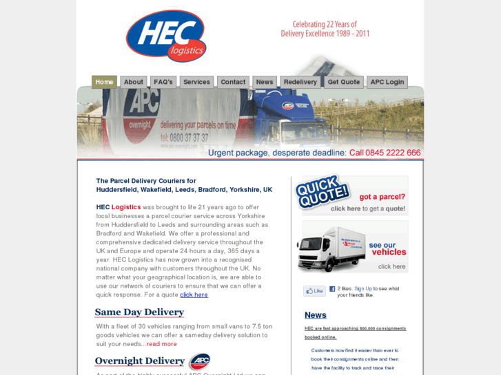 www.hec-courier.co.uk