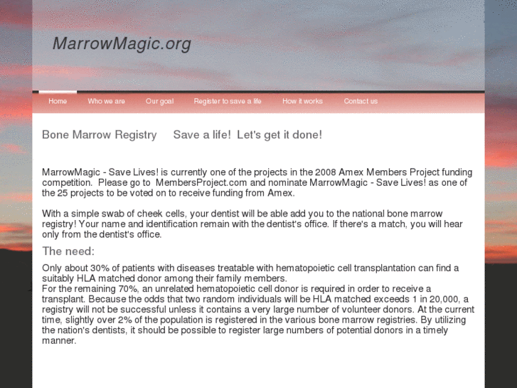 www.marrowmagic.org