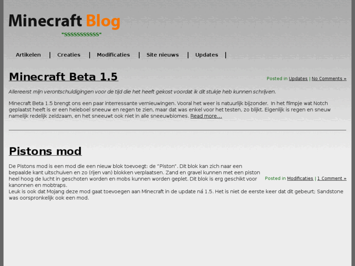 www.minecraftblog.nl