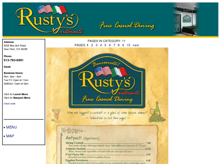 www.rustysristorantedeerpark.com